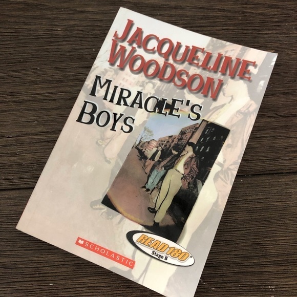 Miracle’s Boys by: Jacqueline Woodson paperback book Read180 stage B - Picture 1 of 3